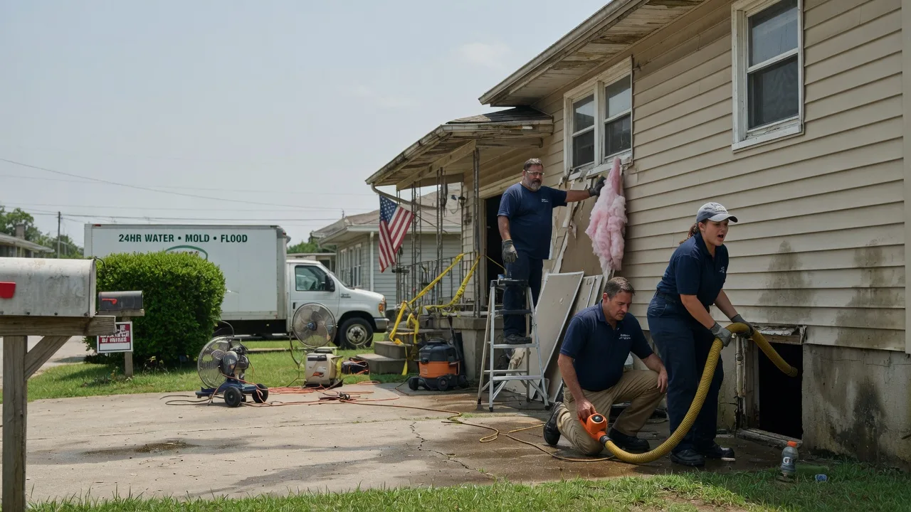 Water Damage Repair in Elk City, KS near me